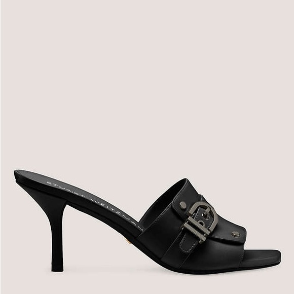Stuart Weitzman Maverick 75 Slide Heel Sandal